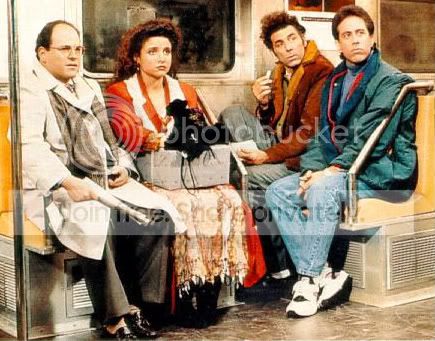 The cast of Seinfeld